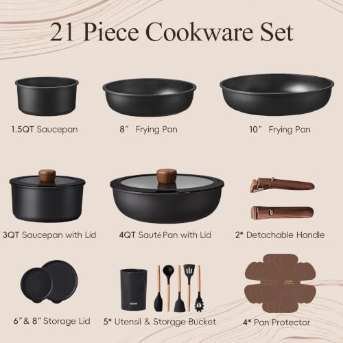 Pots and Pans Set Non Stick