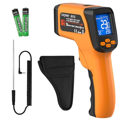 Infrared Thermometer Temperature Gun Digital Laser IR Temp Gun