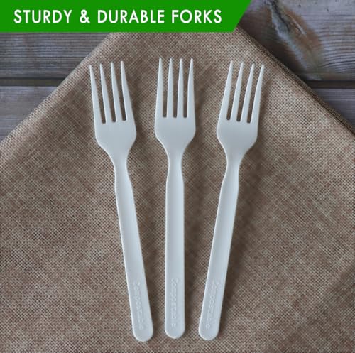 White CPLA Cutlery