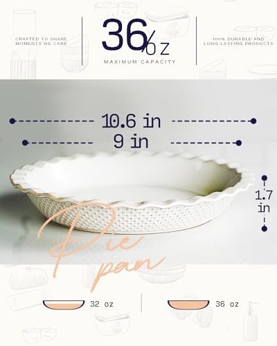 Pie Pan Ceramic