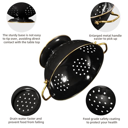 Metal Colander 2 Pack