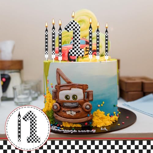 Themed Birthday Candles Set Number Candle Birthday Party Decoration Cake Topper for Party Decoration Theme Party Supplies