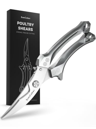 Heavy Duty Kitchen Scissors Forged from Stainless Steel