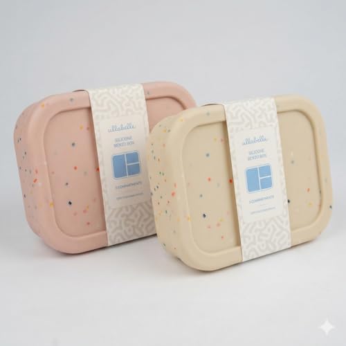 Silicone Bento Lunch Box for Kids