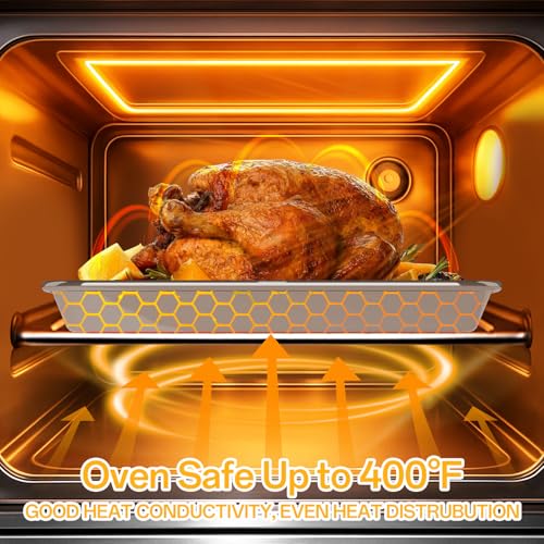 Heavy Duty Stainless Steel Baking Sheet Set