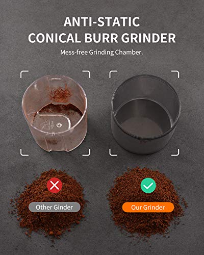 Conical Burr Coffee Grinder 2.0 (Beige)