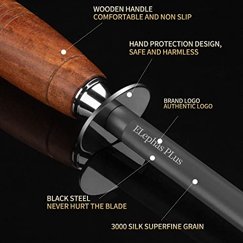 Knife Sharpening Steel Honing Rod