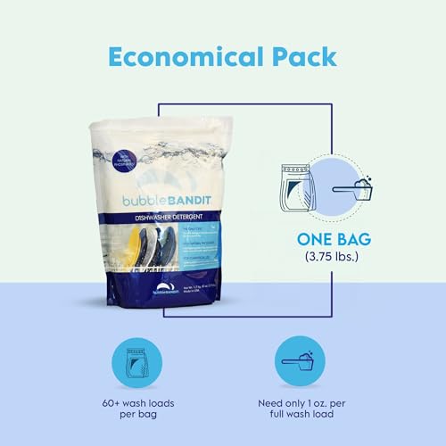 Dishwasher Powder Detergent with Phosphate. The Best Dishwasher Detergent for Spotless Dishes in Hard Water! ALL