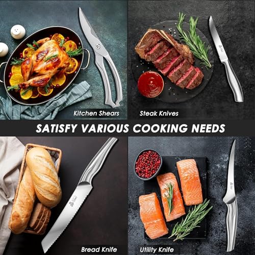 16 Piece Knife Set (16PCS Kitchen Knives)