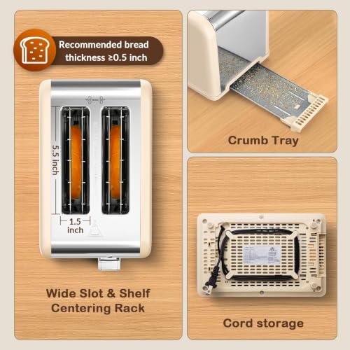2 Slice Toaster Touch Screen
