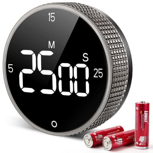 Digital Kitchen Timer (Gunmetal)