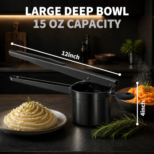15oz Stainless Steel Potato Masher Ricer