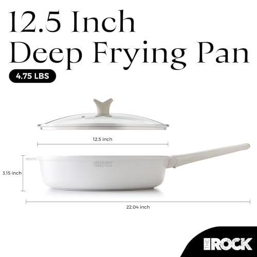 SOHO Nonstick Deep Frying Pan with Lid