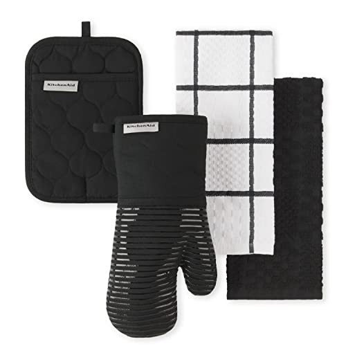 Quilted Cotton Oven Mitt