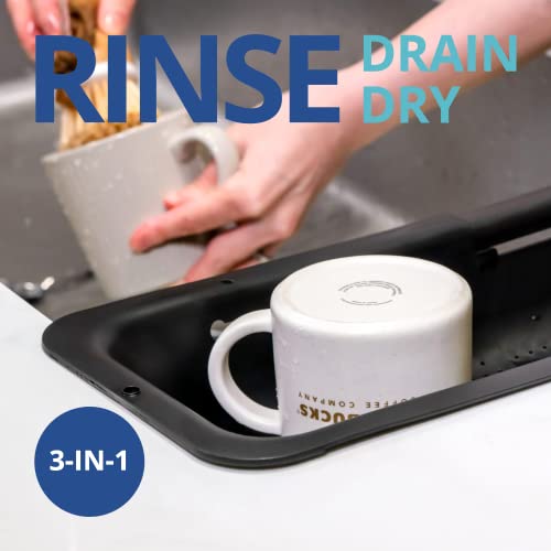 Over the Sink Colander Strainer Basket
