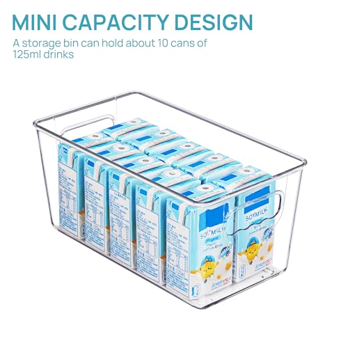 Clear Plastic Pantry Organizer Bins