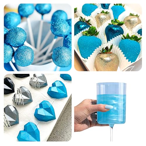 Edible Glitter Spray 10g Food Grade Cake Glitter Edible Spray for Chocolate Strawberry Cake Pops