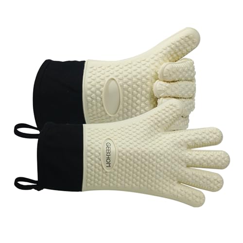 BBQ Gloves Grilling Gloves Heat Resistant Oven Gloves
