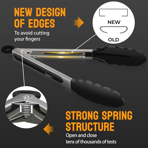 Silicone Serving Tongs for Cooking 9