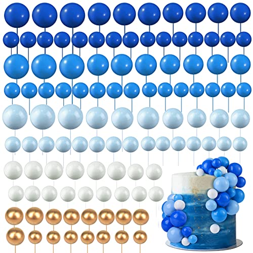 108 Pcs Ball Cake Toppers