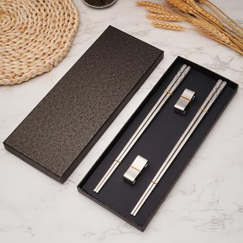 Stainless Steel Chopstick Gift Set