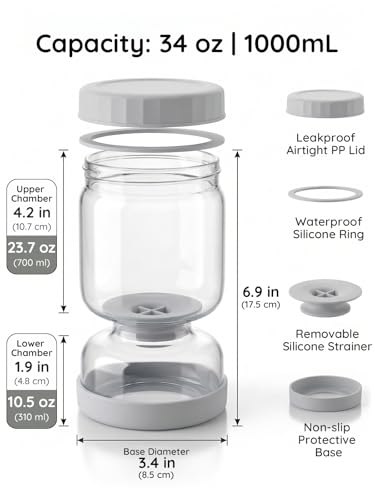 Pickle and Olive Hourglass Jar