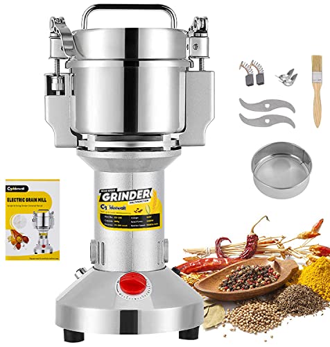 Safety Upgraded Electric Grain Grinder Mill High (300g Hand-held Type)