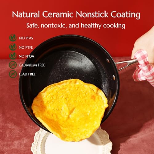 Nonstick Ceramic Frying Pan Se