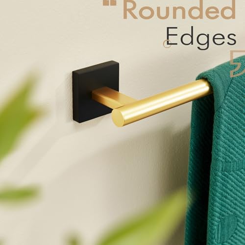 Towel Bar Bathroom Accessory Towel Holder Brushed Nickel for Bath Kitchen Wall Chrome Stainless Steel Matte Black B4005