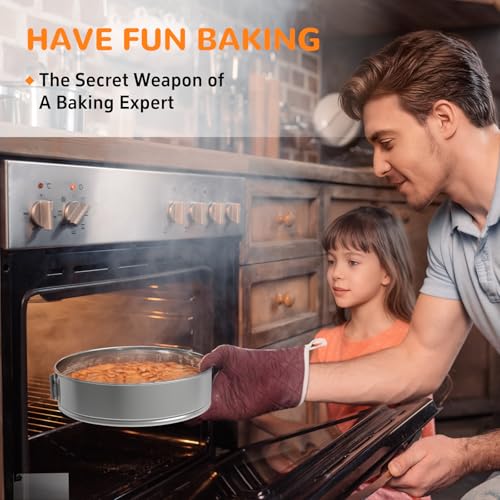 304 Stainless Steel Springform Pan with Removable Bottom