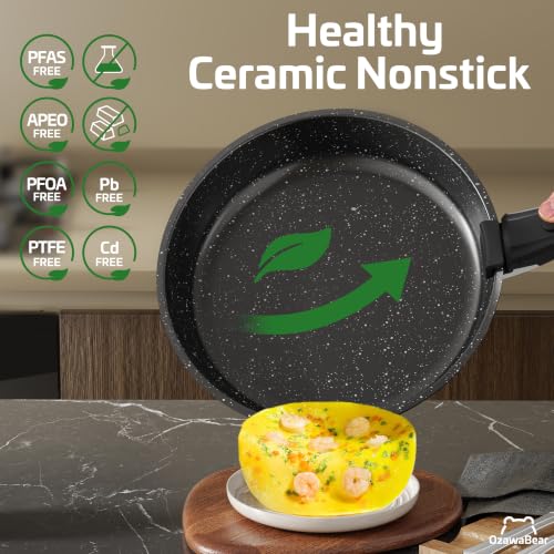 23 Pcs Pots and Pans Set Non Stick
