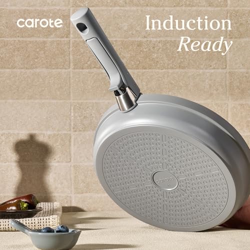Ceramic Cookware Set with Detachable Handles