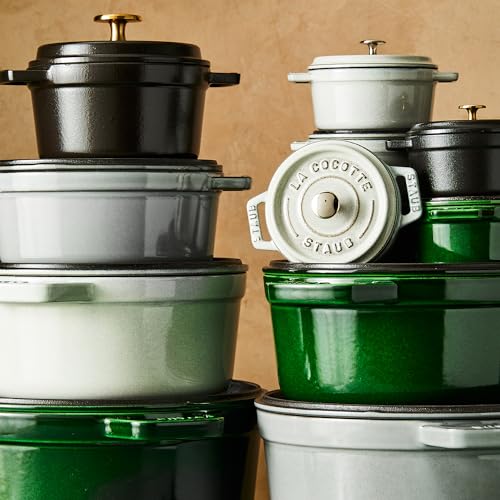 Cast Iron 4 qt Round Dutch Oven (4-qt Round / Basil)