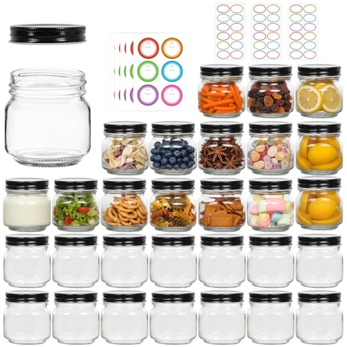 Mason Jars Group with All Size and Lids