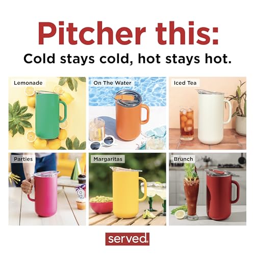 Premium Insulated Pitcher (Watermelon)