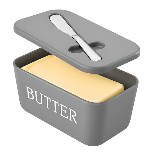 Butter Dish With Lid And Knife