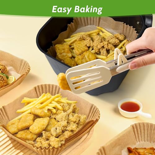 Unbleached Heavy Duty Air Fryer Paper Liners Disposable