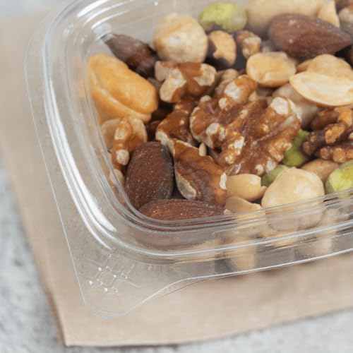 PET Hinged Deli Containers with Lids