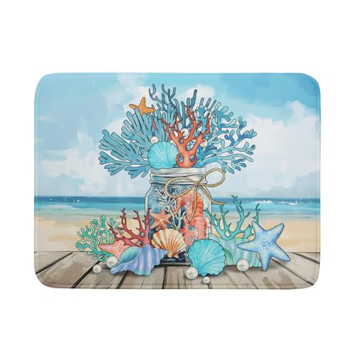 Dish Drying Mat Dishes Pad Absorbent Reversible Dish Drainer Mat Fast Dry Kitchen Counter Accessories
