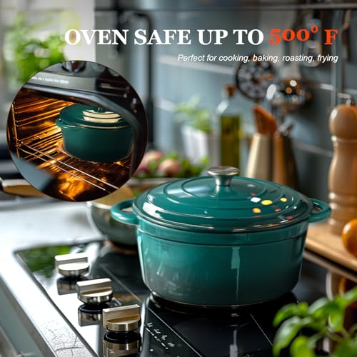 Enameled Cast Iron Dutch Oven