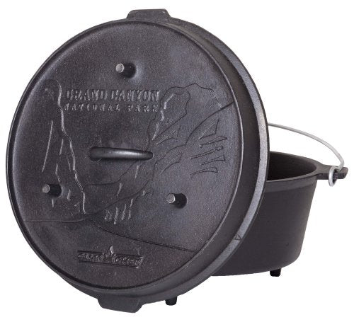 14 in. Cast Iron Dutch Oven with Lid Lifter