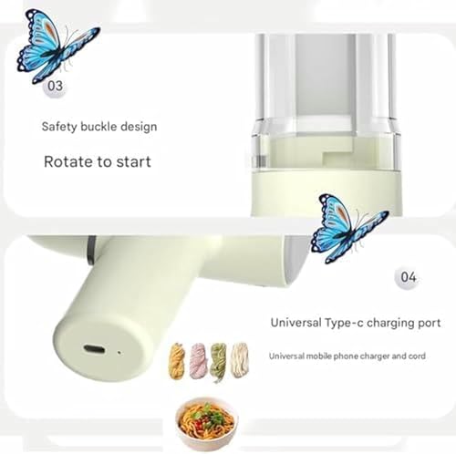 Automatic Electric Idiyappam & Pasta Maker (White)