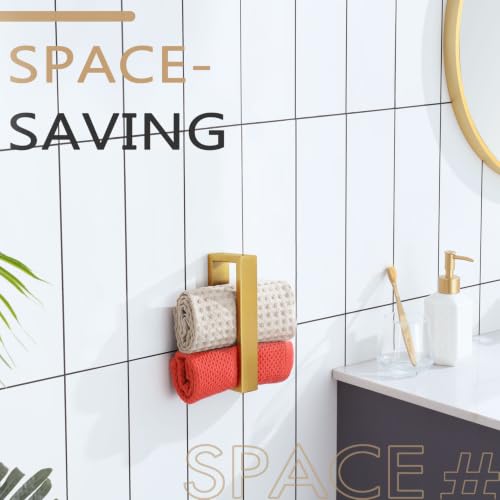Towel Ring Chrome Hand Towel Bar Kitchen Holder Polished Stainless Steel for Bathroom Hardware Wall Mounted B4008