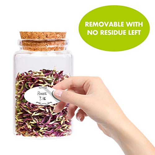 500 Removable Freezer Pantry Canning Labels