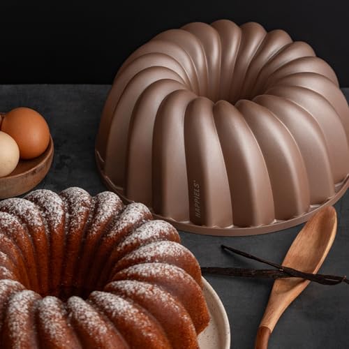 11 Cup Fluted Tube Cake Pan Nonstick