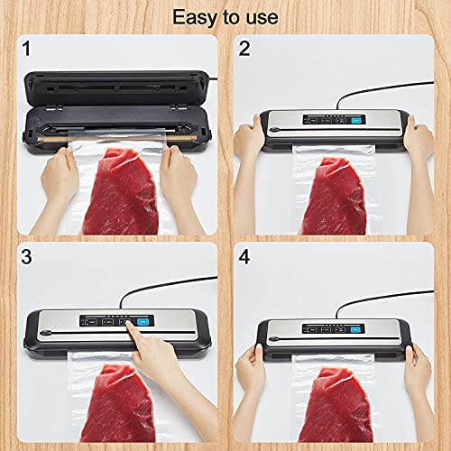 WIFI Sous Vide Cooker Bundle with Vacuum Sealer Machine