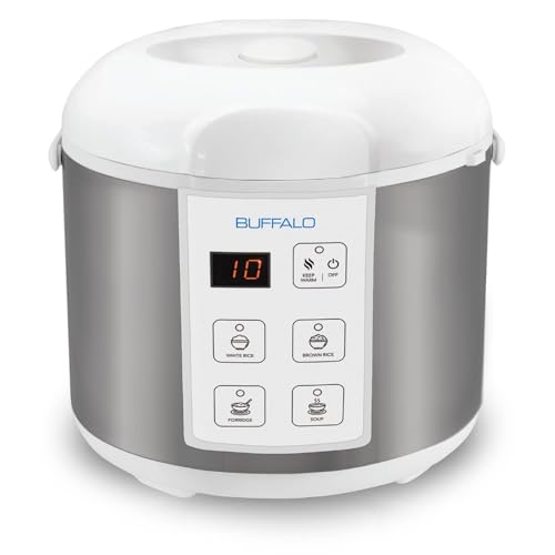 Classic Rice Cooker with Clad Stainless Steel Inner Pot