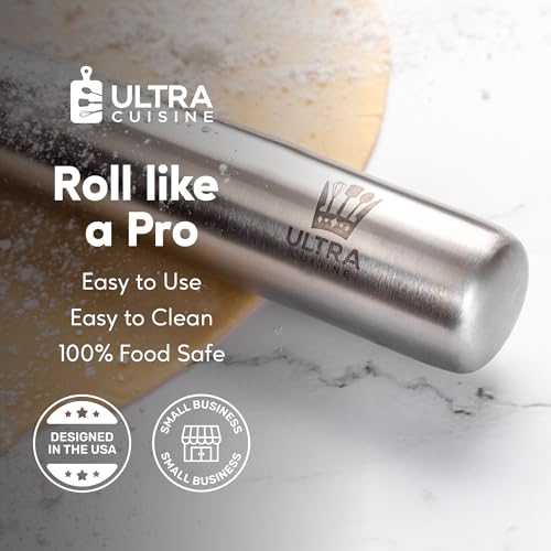Tapered French Rolling Pin for Baking