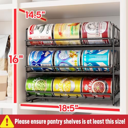 3 Tier Can Organizer for Pantry