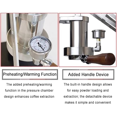 Manual Espresso Maker (Black)